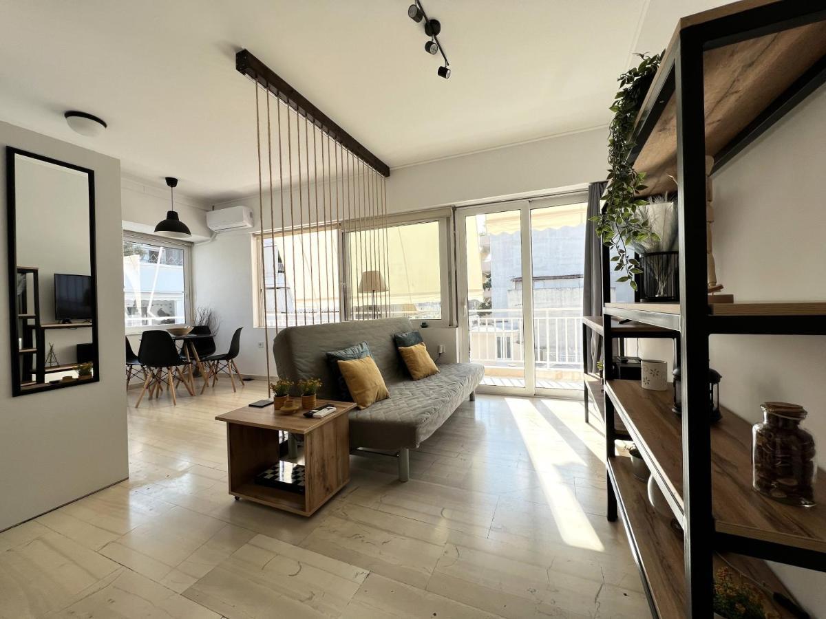 Zeus Bright & New Apartment - 25' Walk To The Acropolis เอเธนส์ ภายนอก รูปภาพ